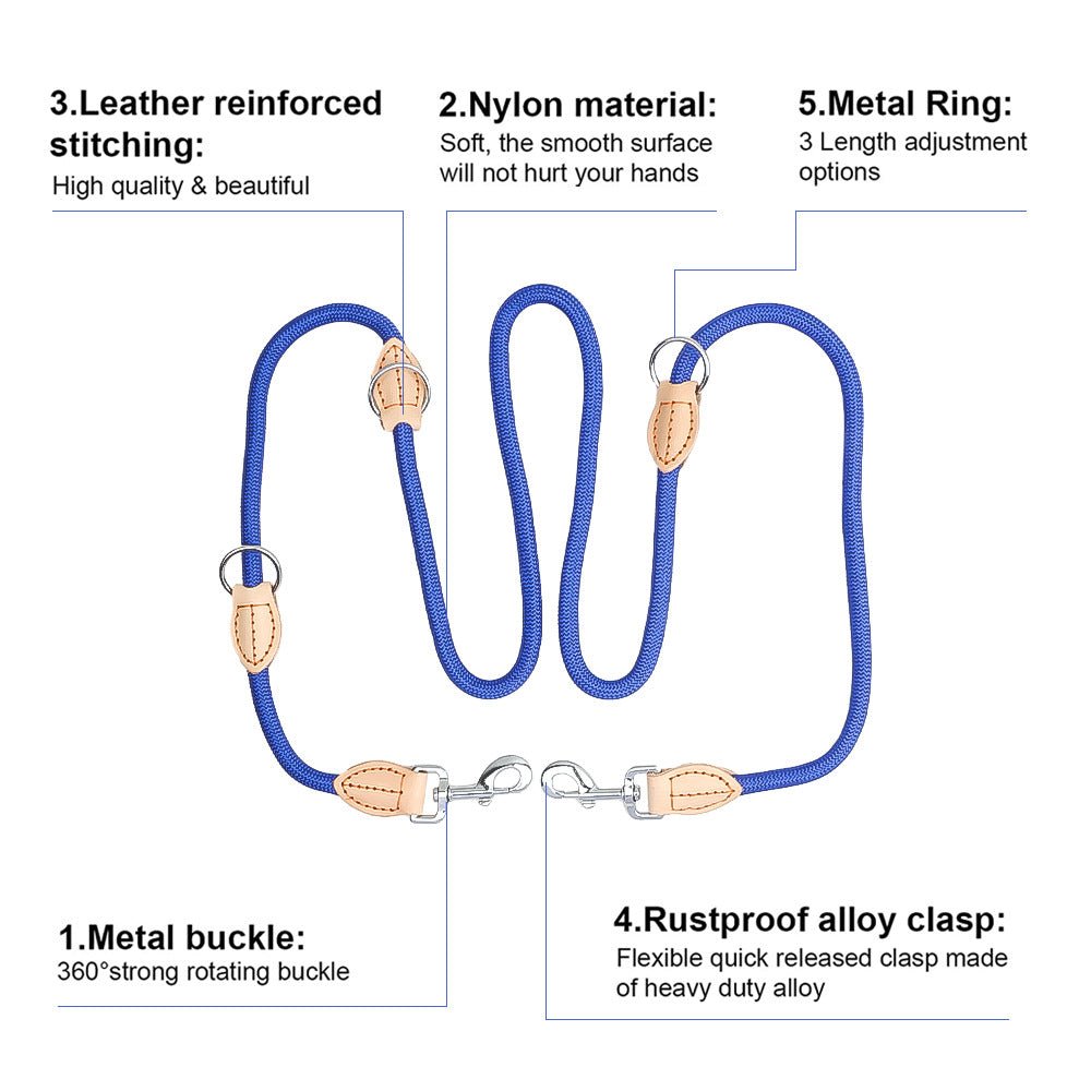 Laisse Multifonction pour chien | MDog+ - Bob et Compagnie
