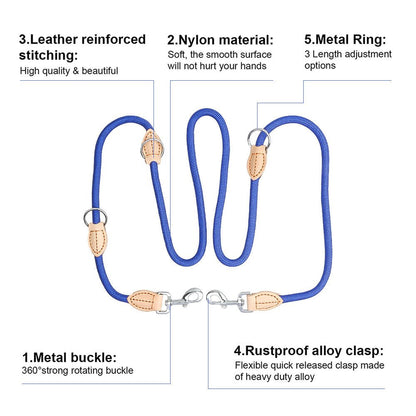 Laisse Multifonction pour chien | MDog+ - Bob et Compagnie