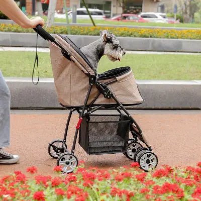 Poussette pour Chien - PetStroller™ - Beige - Bob et Compagnie
