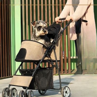 Poussette pour Chien - PetStroller™ - Beige - Bob et Compagnie